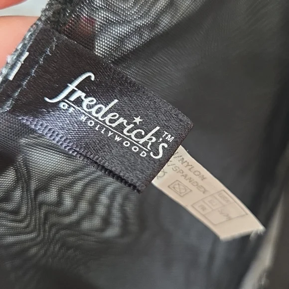 Fredericks of Hollywood Set of 2 Open Front Robe Lingerie Sheer Lace Coverup S/M - Picture 5 of 15